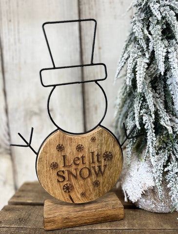 Let It Snow Snowman