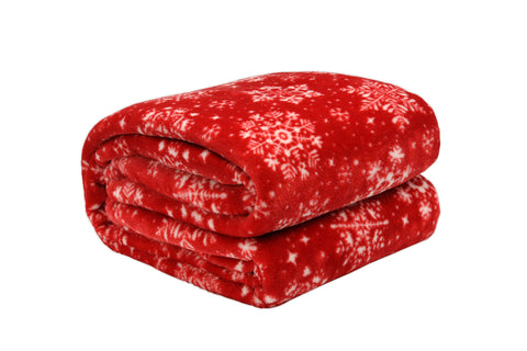 Christmas Flannel Fleece Plush Throw Blanket
