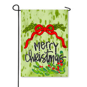 Christmas Ribbon  Garden Flag