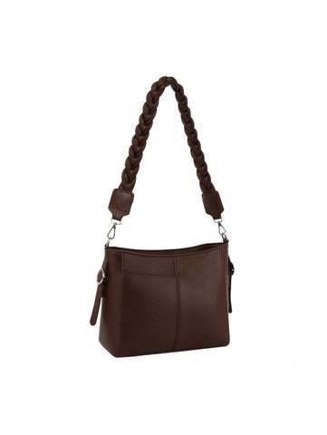 Becky Braided Shoulder Bag