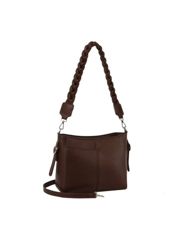 Becky Braided Shoulder Bag