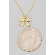 Graceful Bow Necklace