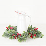 Sparkle Boxwood Candle Ring