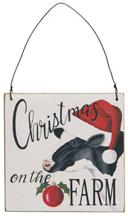 Farm Square Ornament