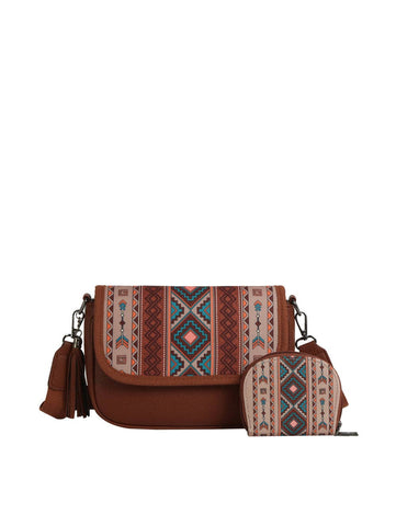 Amy Aztec Crossbody Set