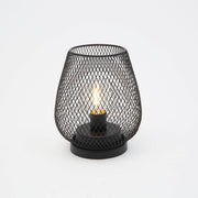 Lighted Metal Lantern