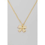 Graceful Bow Necklace
