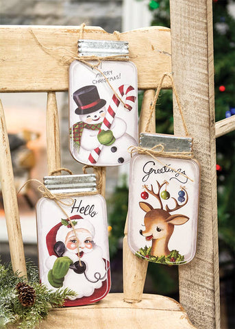 Santa Jar Hanger