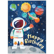 Blast Off - Juvenile Birthday Card