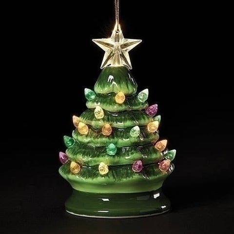Green Vintage Tree Ornament