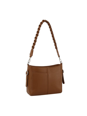 Becky Braided Shoulder Bag