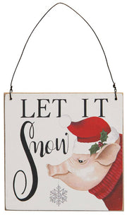 Farm Square Ornament