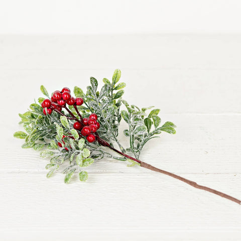 Sparkle Boxwood Pick