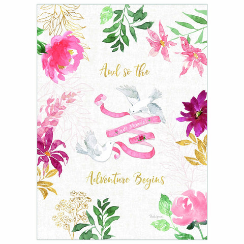 Wedding Doves Wedding Card