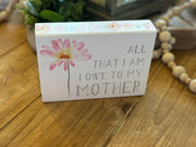 Floral Sentiment Block