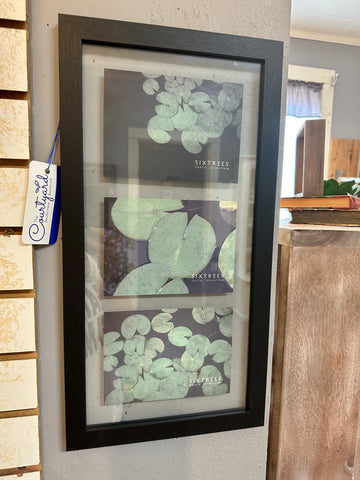 Triple Photo Glass Frame