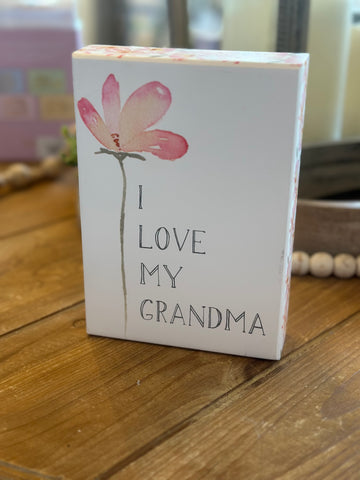 Floral Sentiment Block