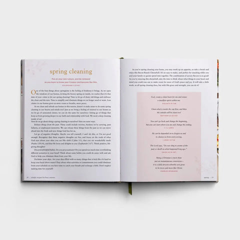 Simple Recipes for Busy Seasons: Devotional Cookbook
