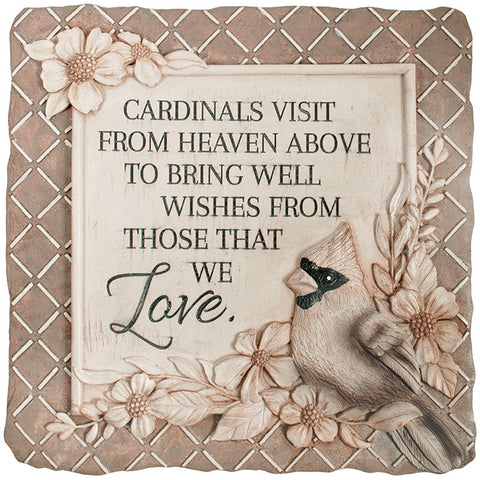 Cardinal Visit Garden Stone - Courtyard Style