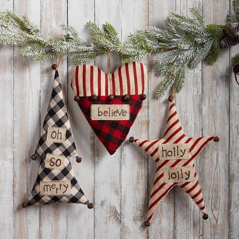 Fabric Ornament - Courtyard Style