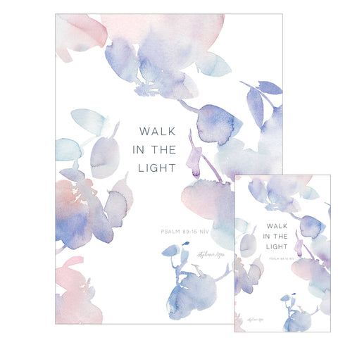 Walk in the Light - Faith Birthday Share It Card