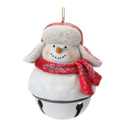 Snowmen Bell Ornament - Courtyard Style