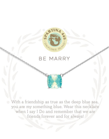 Sea La Vie Be Marry Necklace Silver - Courtyard Style