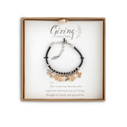 Giving Bracelet-Cross - Courtyard Style