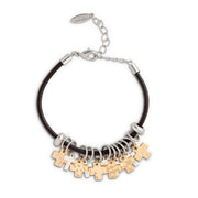 Giving Bracelet-Cross - Courtyard Style
