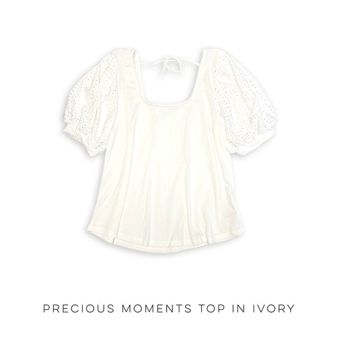 Precious Moments Top in Ivory