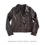 Midnight Rain Moto Jacket