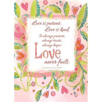 Greatest Love Heart Vines Anniversary Card - Courtyard Style