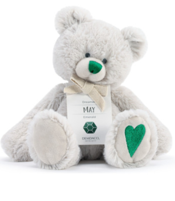 May Birthstone Bear - Courtyard Style