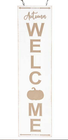 Autumn Welcome Sign Arrow Replacement - Courtyard Style