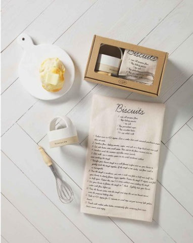Biscuit Baking Set - Courtyard Style