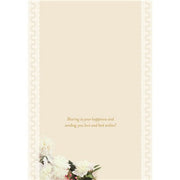 Wedding Floral Wedding Shower Card - Courtyard Style