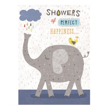 Raindrops Lullaby Card - Courtyard Style