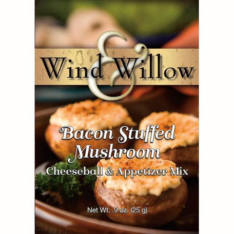 Cheeseball Bacon Stuffed Mushroom - Courtyard Style