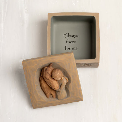 Quiet Strength Keepsake Box - Courtyard Style