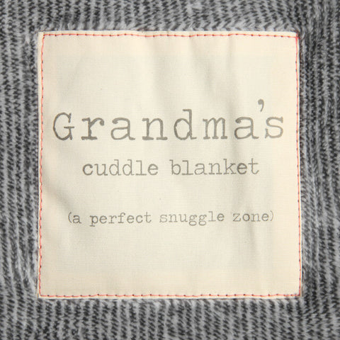 Grandma and Me Foot Pocket Blanket - Courtyard Style