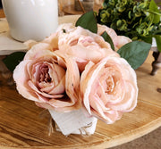 Flower Bouquet in Vase - Courtyard Style