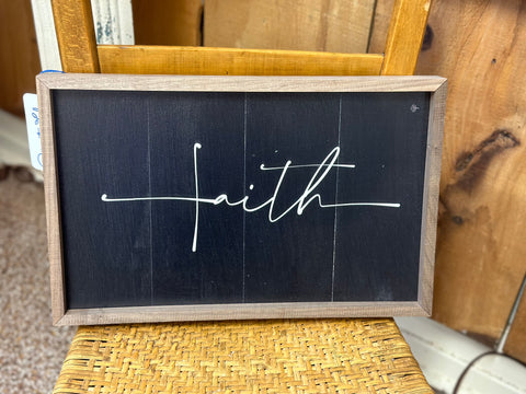 Faith Wall Sign