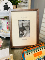 Years of Love Frame - Courtyard Style