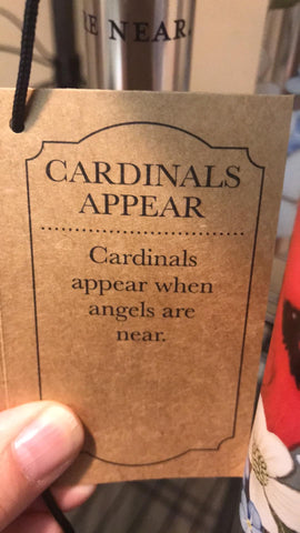 36" Cardinals Appear Chime - Courtyard Style