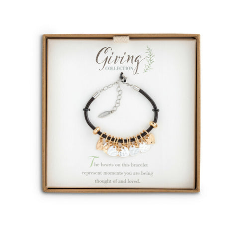 Giving Bracelet Heart - Courtyard Style